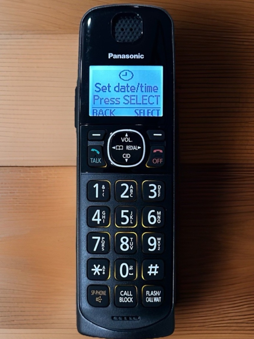 Panasonic KX-TGEA60 Cordless Expansion Handset Phone For KX-TG3833M